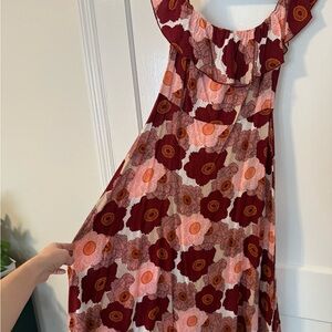 Floral Ruffle Dress